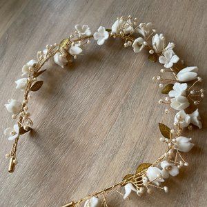 BHLDN Winterthur Headband - Brand New